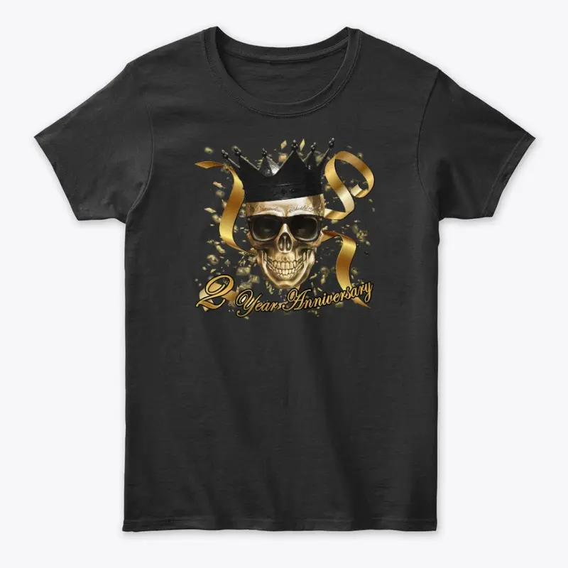 2 Year Gold Skull